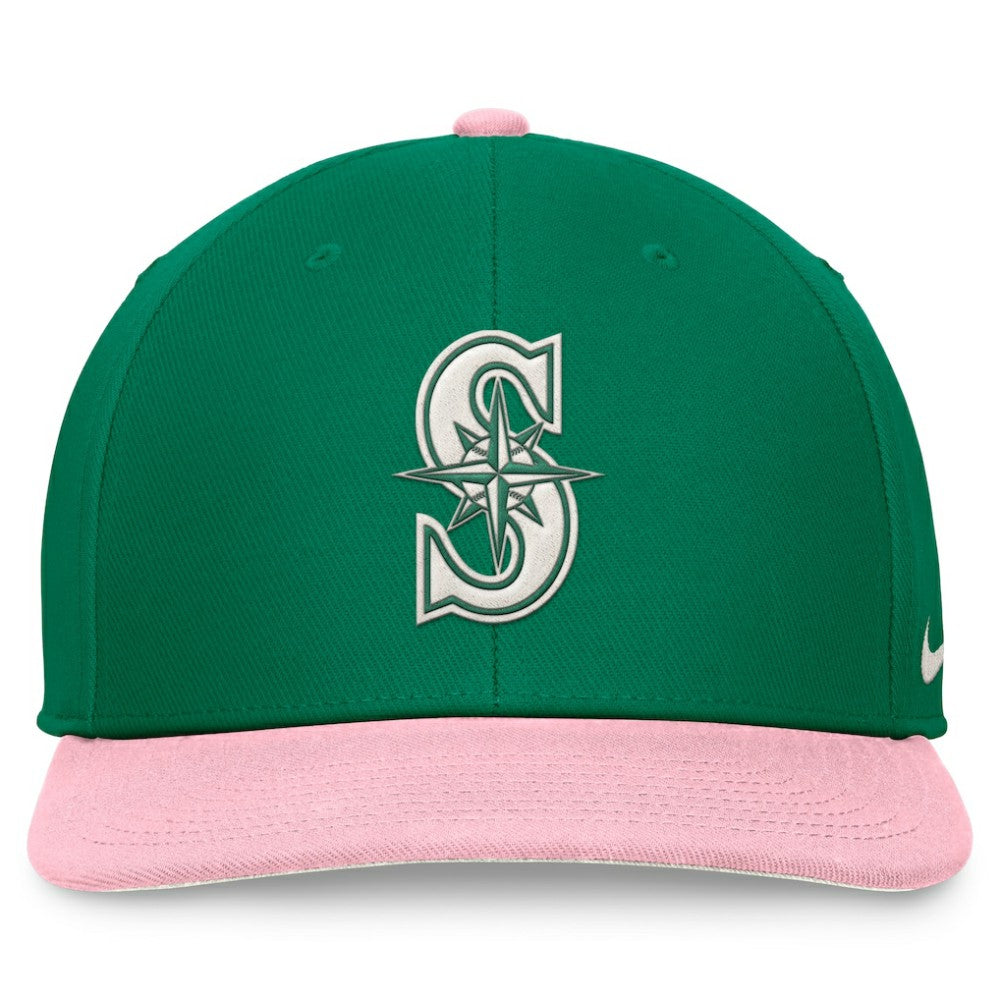 Seattle Mariners Nike Malachite Pro Performance Snapback Hat | MLB Outlet