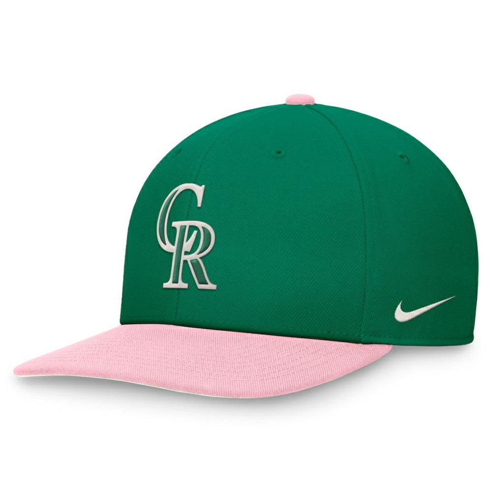 Colorado Rockies Nike Malachite Pro Performance Snapback Hat | MLB On Sale
