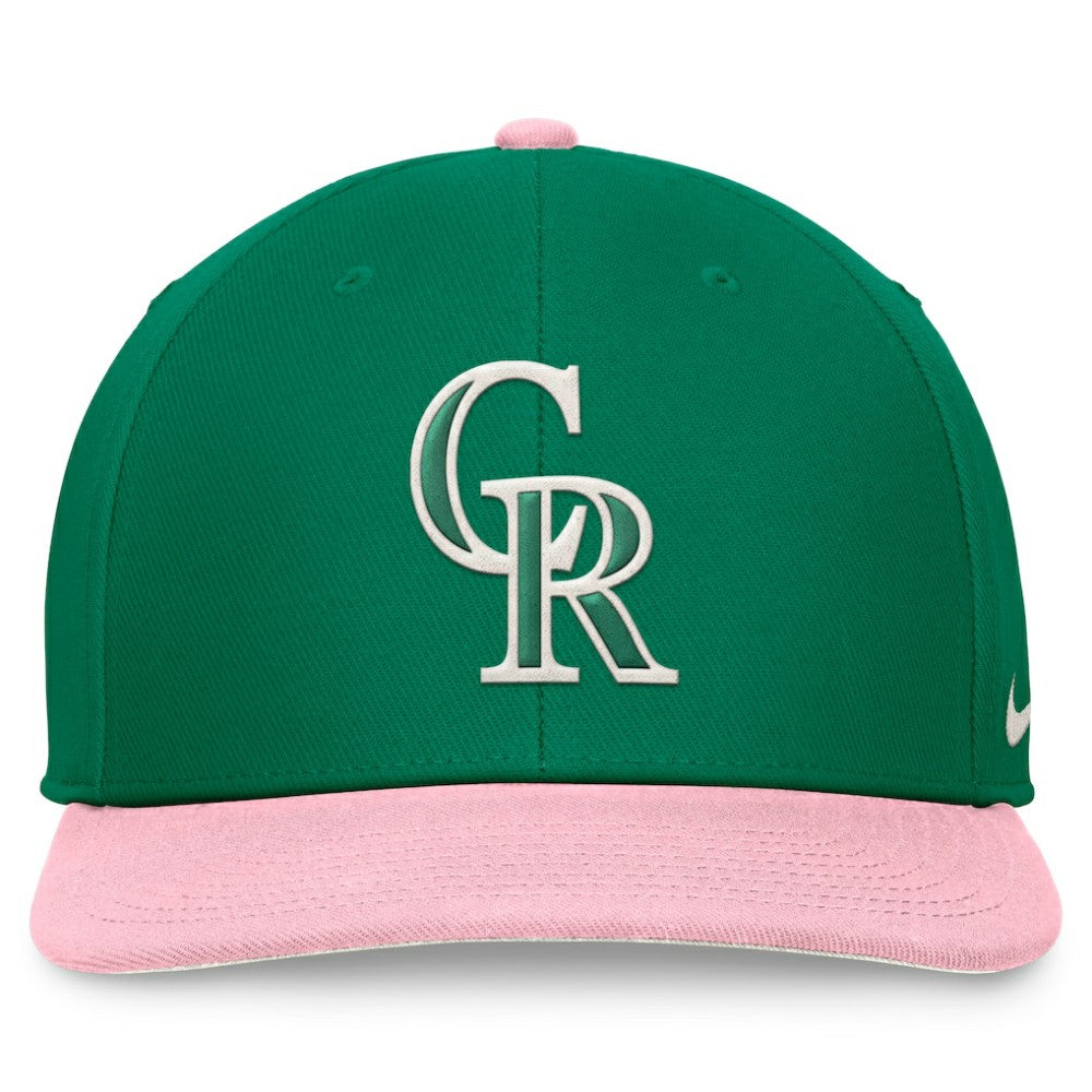 Colorado Rockies Nike Malachite Pro Performance Snapback Hat | MLB On Sale