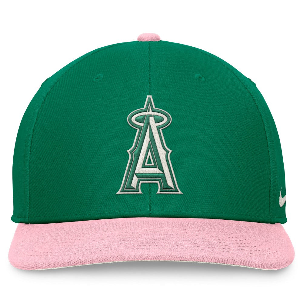 Los Angeles Angels Nike Malachite Pro Performance Snapback Hat | MLB For sale