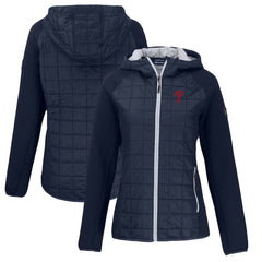 Philadelphia Phillies Cutter & Buck Women's Rainier Primaloft Eco Full-Zip Hybrid Jacket | MLB Discount