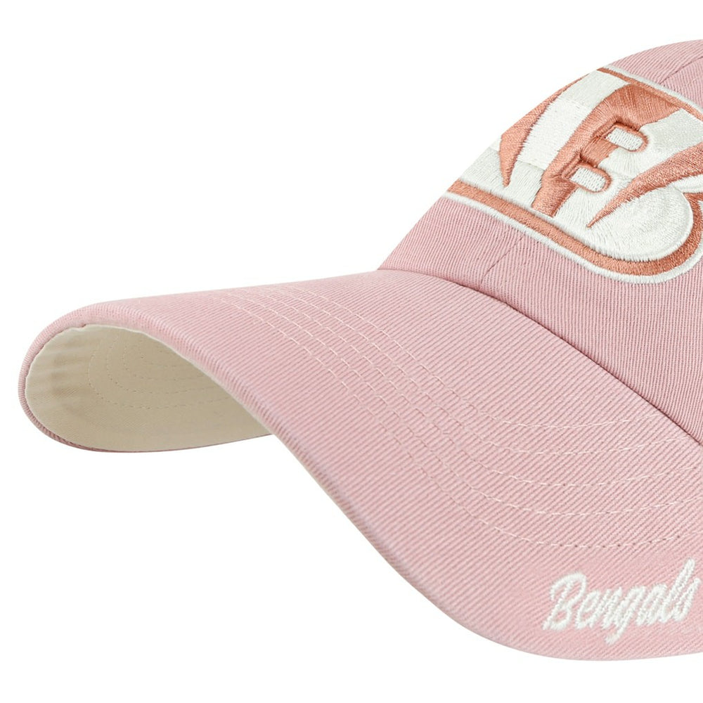 Cincinnati Bengals 47 brand '47 Women's Ballpark Cheer Dusty Rose Clean Up Adjustable Hat