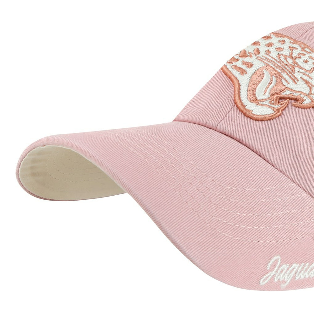 Jacksonville Jaguars 47 brand '47 Women's Ballpark Cheer Dusty Rose Clean Up Adjustable Hat
