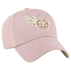 Tennessee Titans 47 brand '47 Women's Ballpark Cheer Dusty Rose Clean Up Adjustable Hat