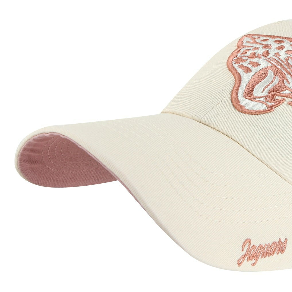 Jacksonville Jaguars 47 brand '47 Women's Ballpark Cheer Clean Up Adjustable Hat