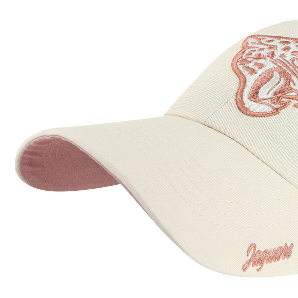 Jacksonville Jaguars 47 brand '47 Women's Ballpark Cheer Clean Up Adjustable Hat