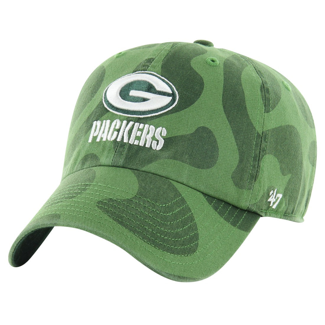Green Bay Packers 47 brand '47 Women's Freeform Clean Up Adjustable Hat