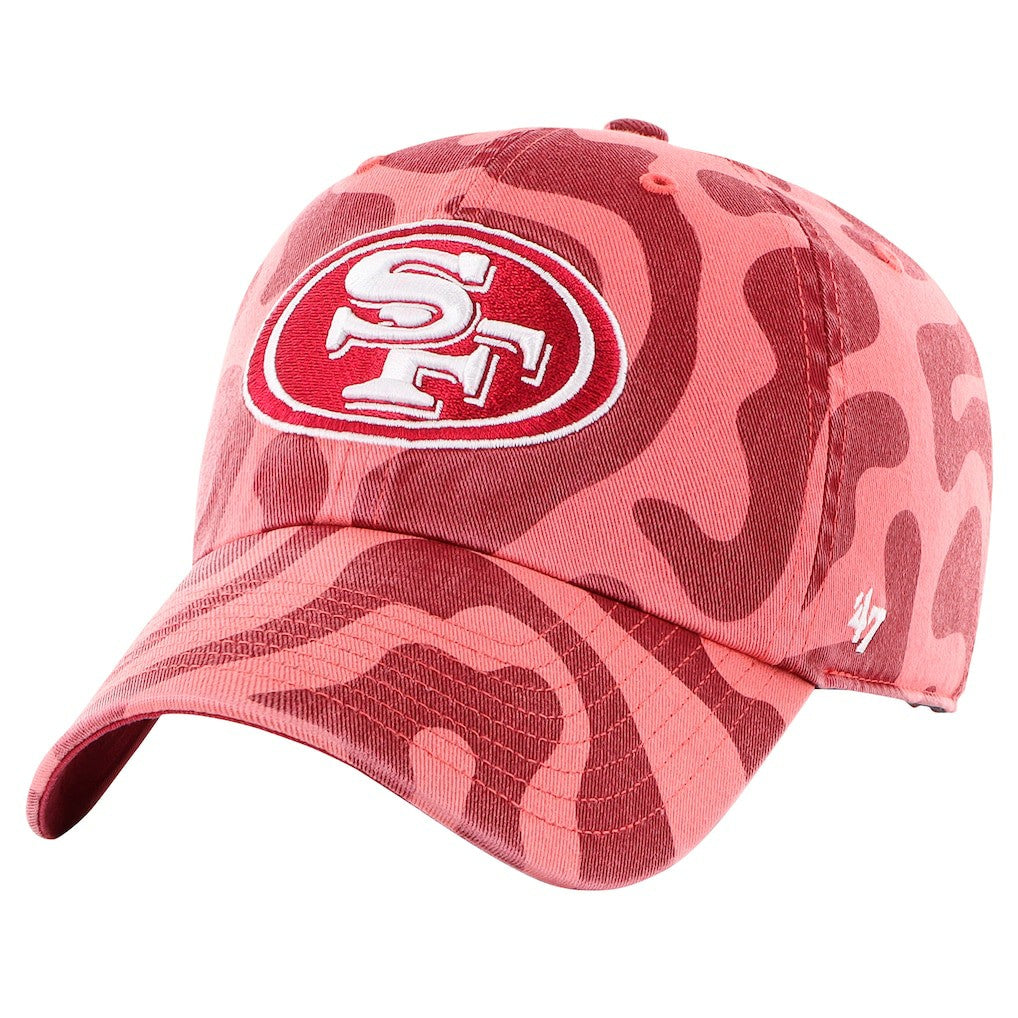 San Francisco 49ers 47 brand '47 Women's Freeform Clean Up Adjustable Hat