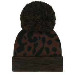 New York Giants 47 brand '47 Women's Cacao Cuffed Knit Hat with Pom