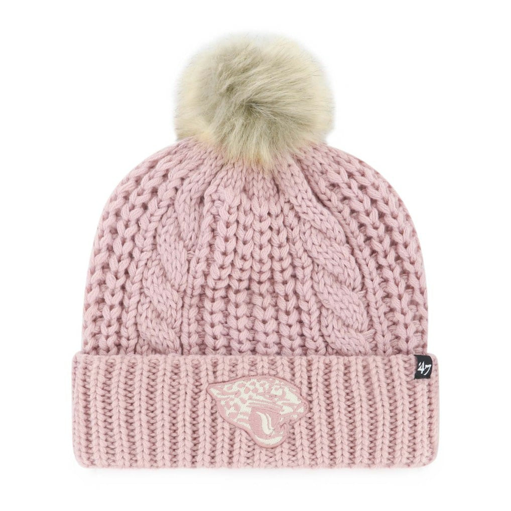 Jacksonville Jaguars 47 brand '47 Women's Meeko Cuffed Knit Hat with Pom