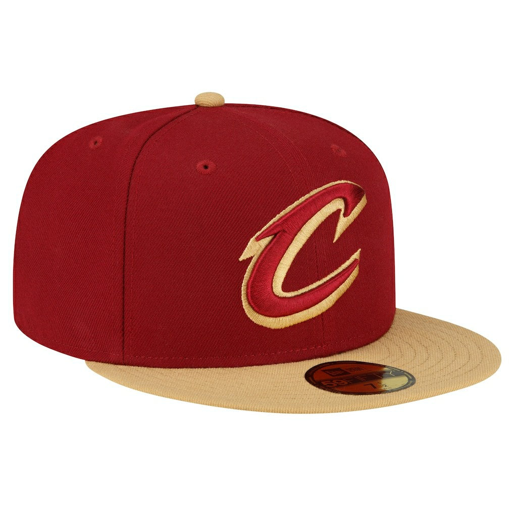 Cleveland Cavaliers 2-Tone 59FIFTY Fitted Hat sale New