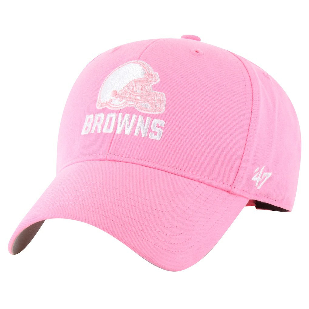 Cleveland Browns 47 brand '47 Girls Youth Rose MVP Adjustable Hat