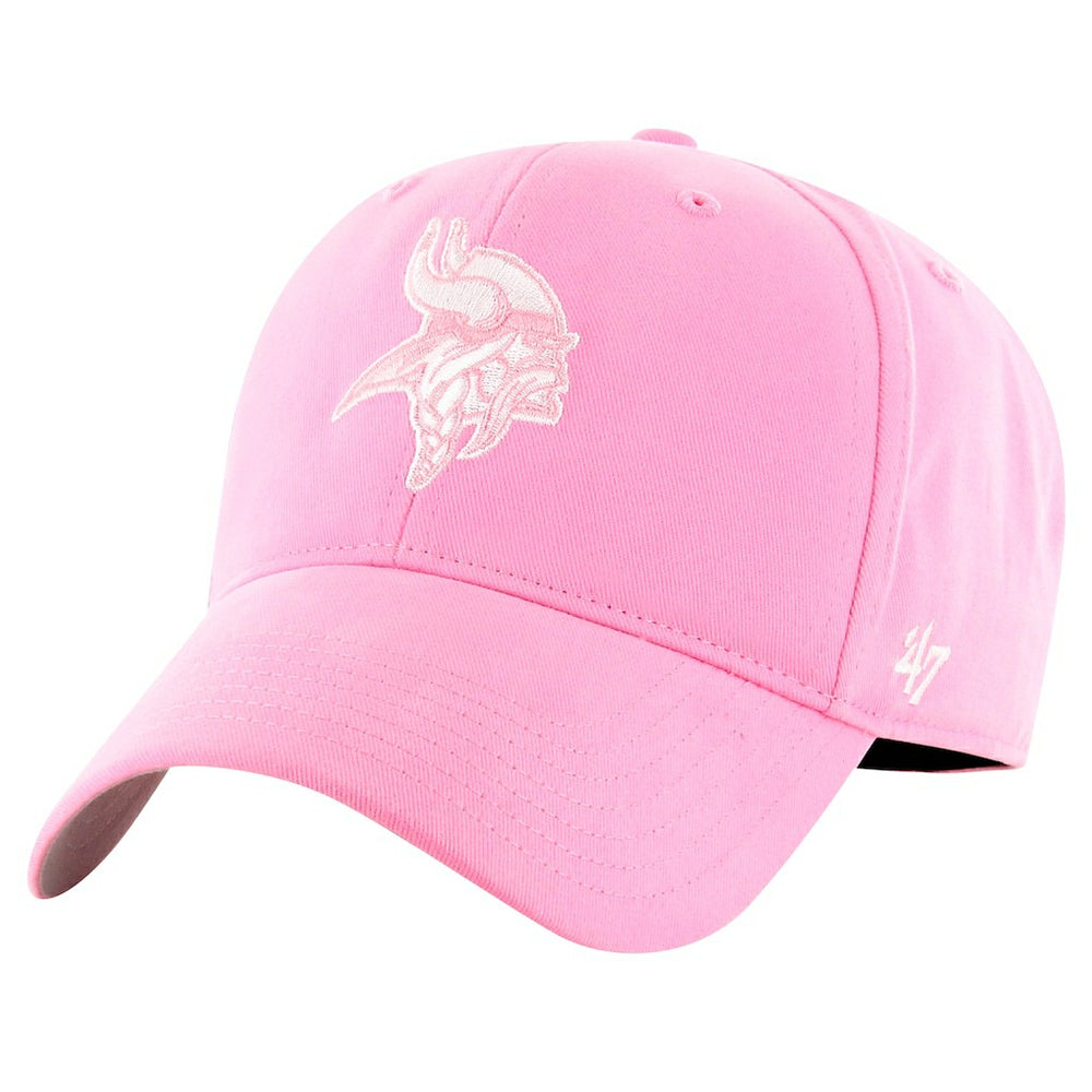 Minnesota Vikings 47 brand '47 Girls Youth Rose MVP Adjustable Hat