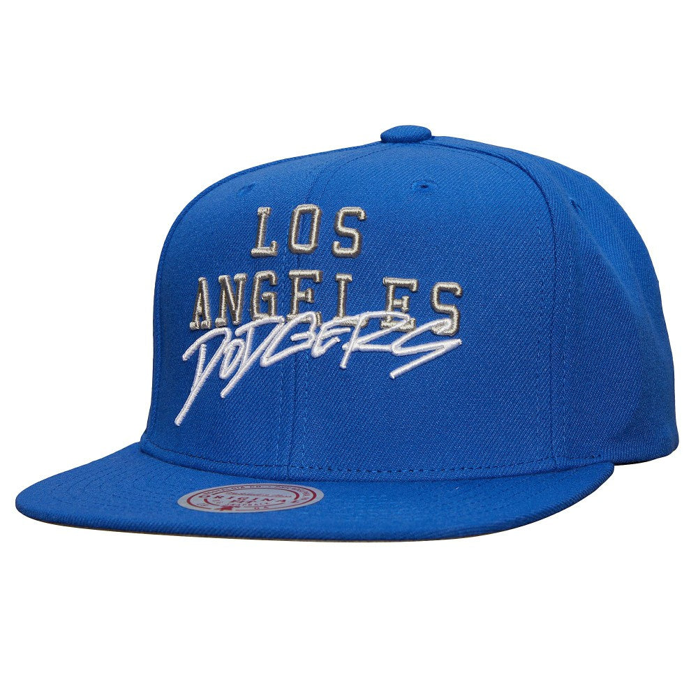 Los Angeles Dodgers Mitchell & Ness Team Tagged Snapback Hat | MLB Near me