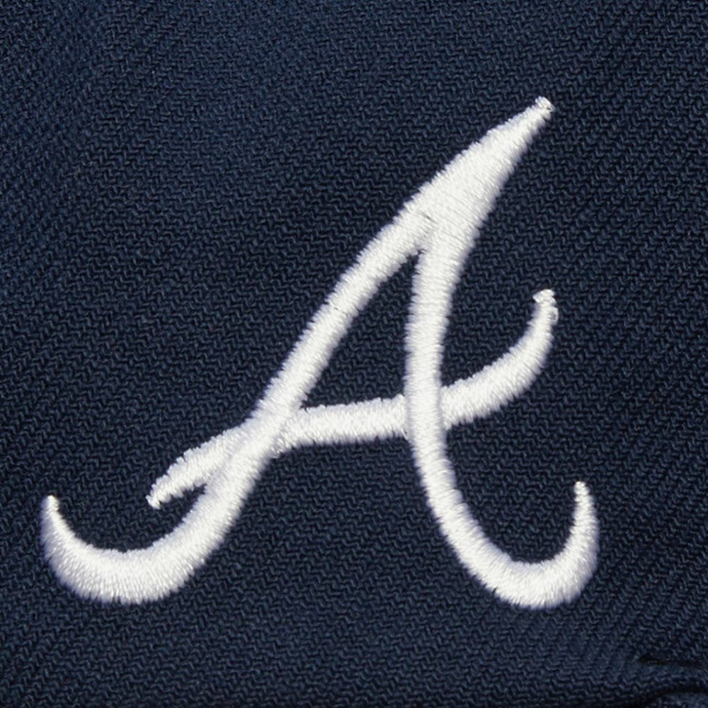Atlanta Braves Mitchell & Ness Team Tagged Snapback Hat | MLB On Sale