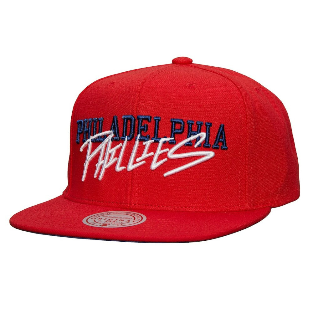 Philadelphia Phillies Mitchell & Ness Team Tagged Snapback Hat | MLB Shop