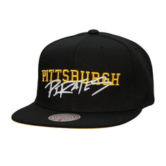 Pittsburgh Pirates Mitchell & Ness Team Tagged Snapback Hat | MLB On Sale