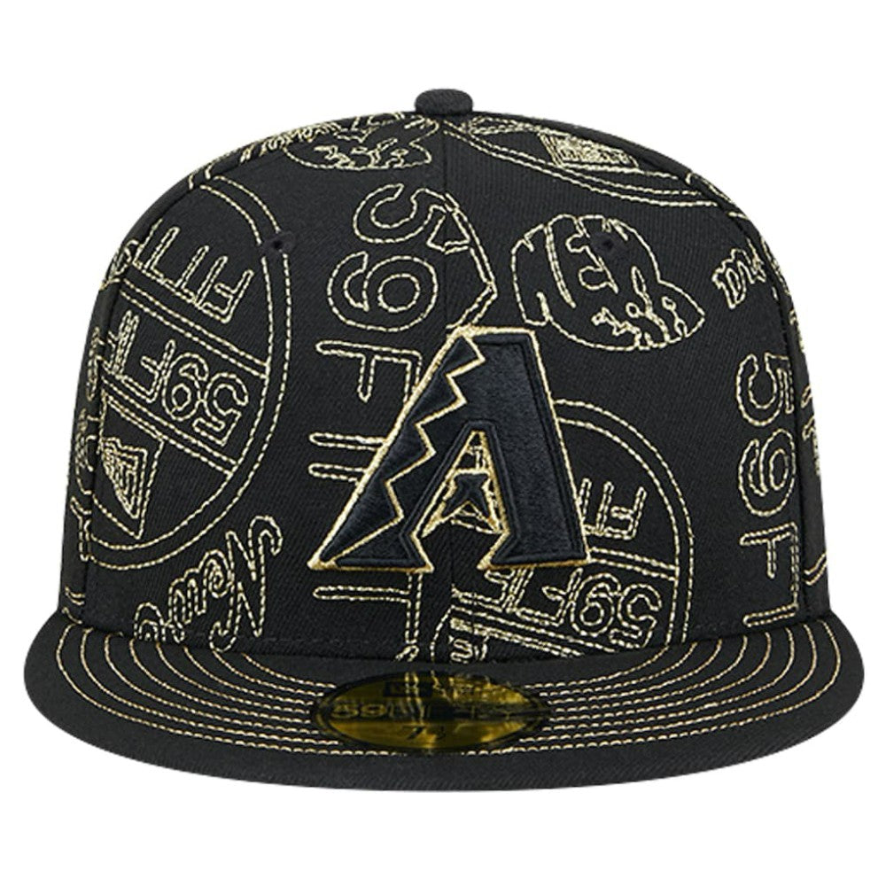 Arizona Diamondbacks New Era 59FIFTY Day Allover Fitted Hat | MLB On Sale