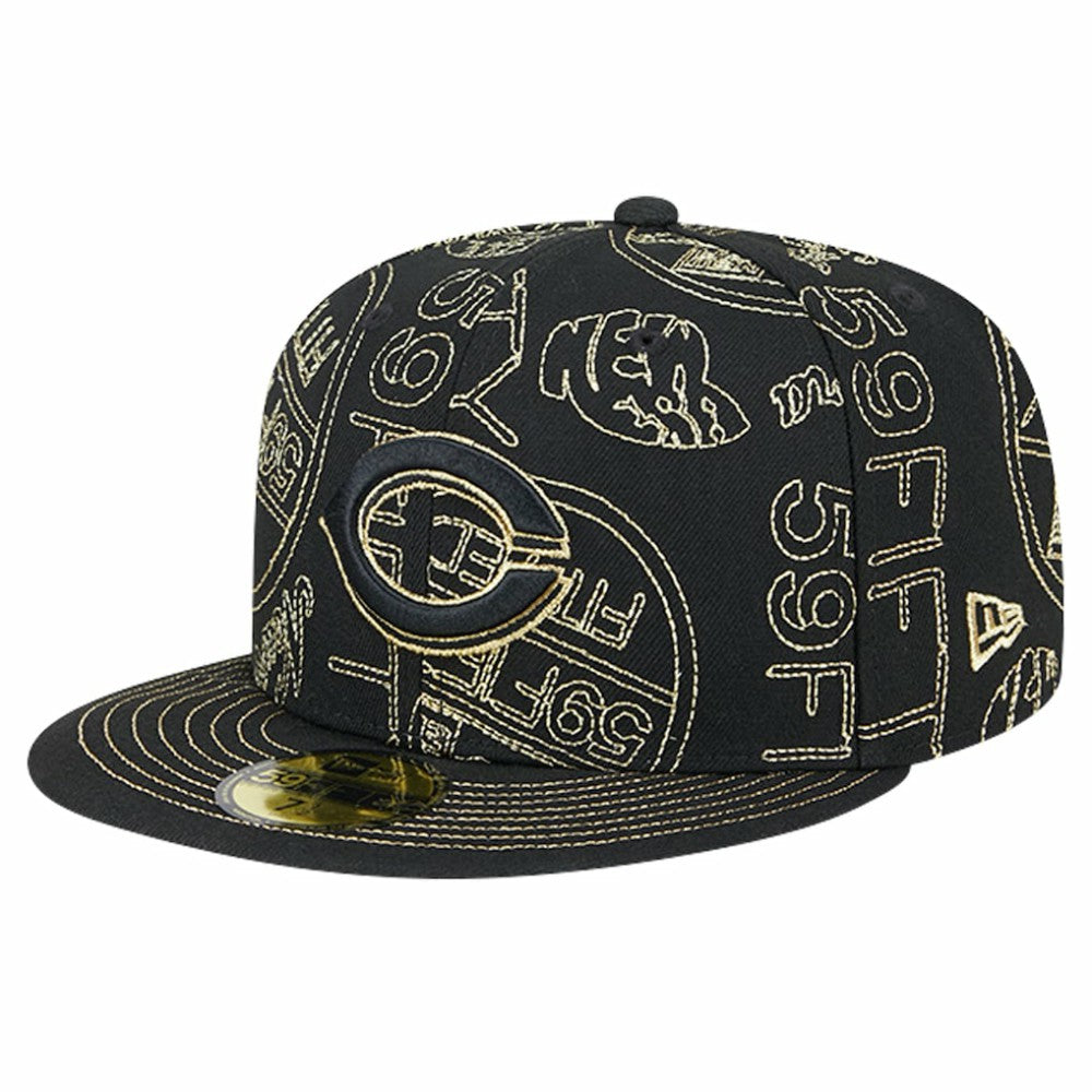 Cincinnati Reds New Era 59FIFTY Day Allover Fitted Hat | MLB New