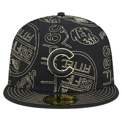 Chicago Cubs New Era 59FIFTY Day Allover Fitted Hat | MLB US