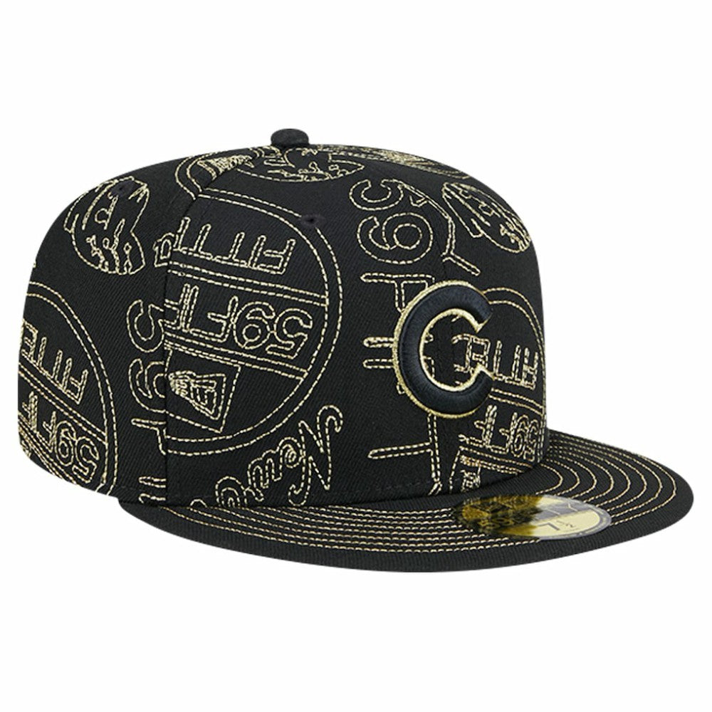 Chicago Cubs New Era 59FIFTY Day Allover Fitted Hat | MLB US