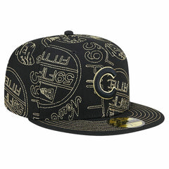Chicago Cubs New Era 59FIFTY Day Allover Fitted Hat | MLB US
