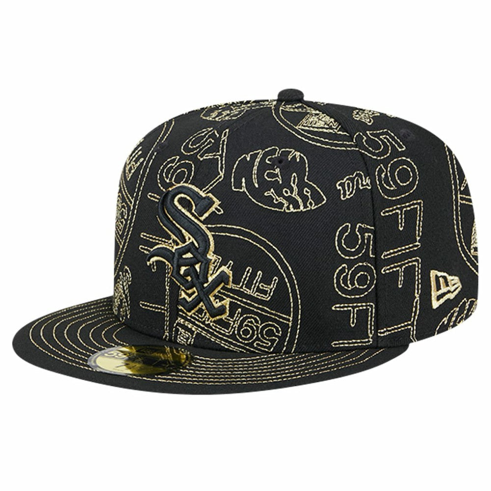 Chicago White Sox New Era 59FIFTY Day Allover Fitted Hat | MLB Discount