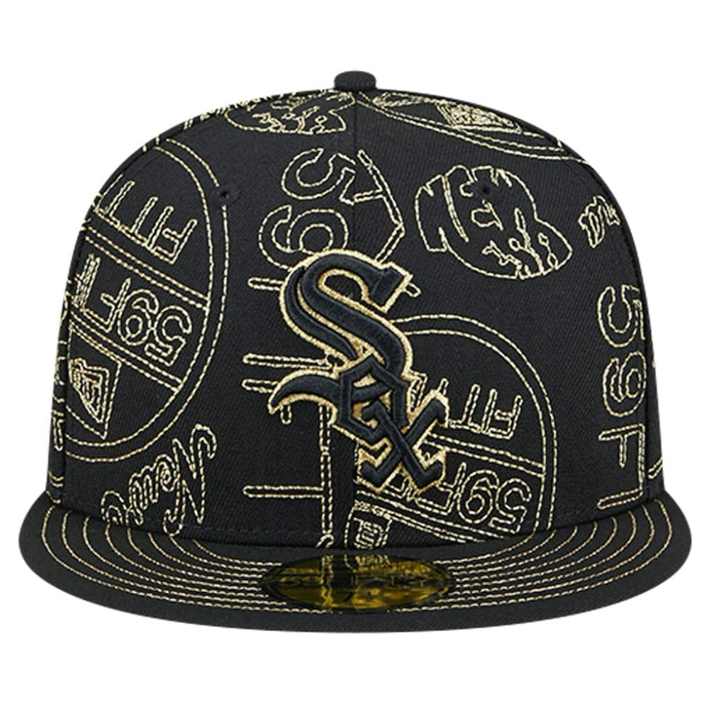 Chicago White Sox New Era 59FIFTY Day Allover Fitted Hat | MLB Discount
