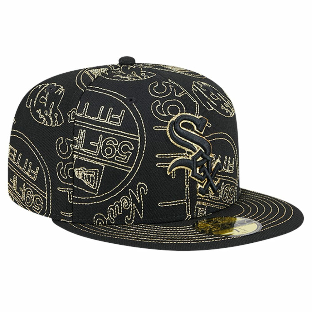 Chicago White Sox New Era 59FIFTY Day Allover Fitted Hat | MLB Discount