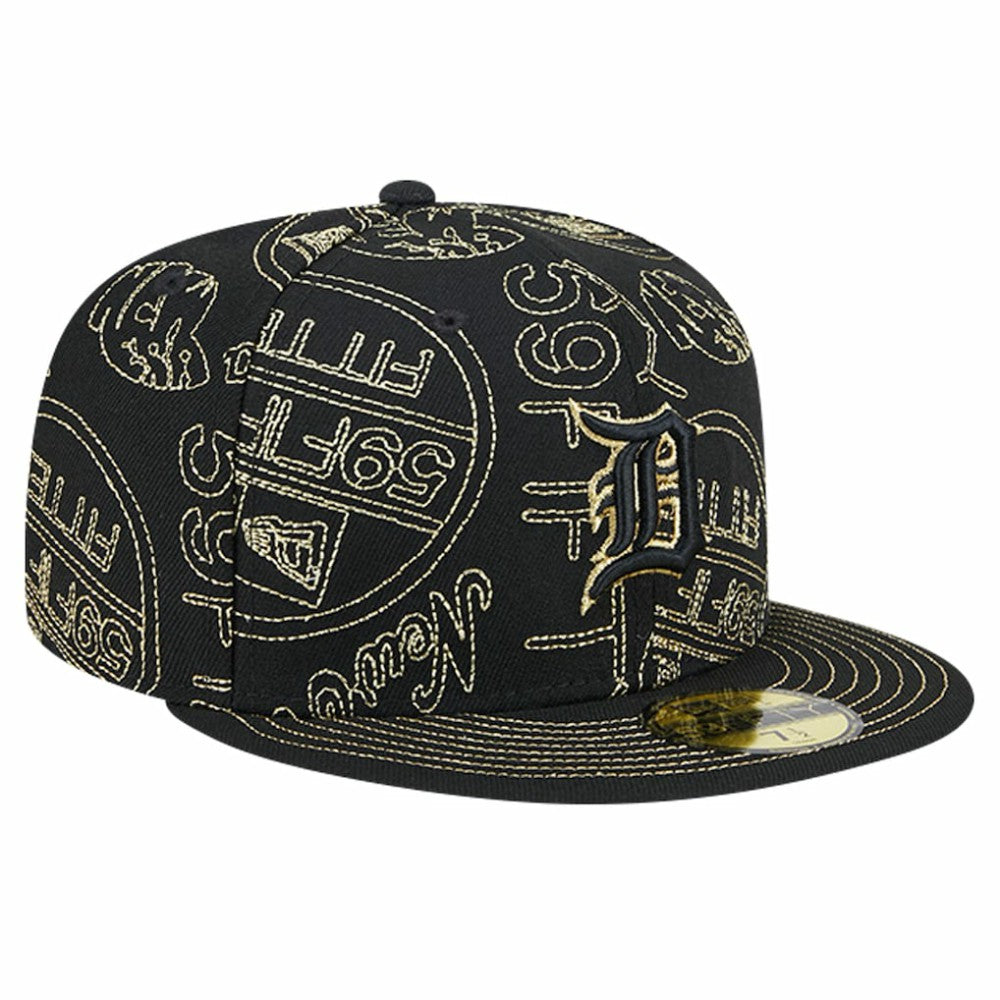 Detroit Tigers New Era 59FIFTY Day Allover Fitted Hat | MLB Sale