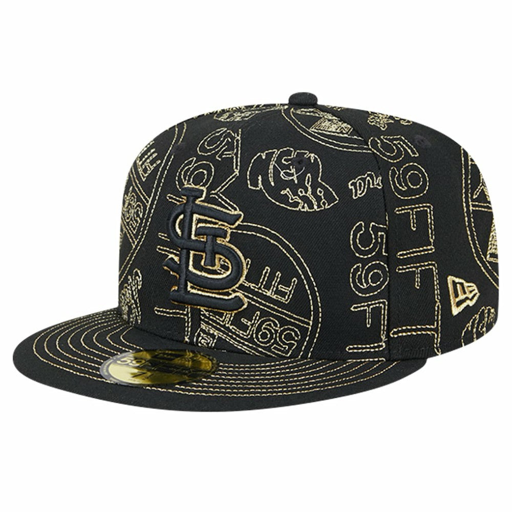 St. Louis Cardinals New Era 59FIFTY Day Allover Fitted Hat | MLB For sale