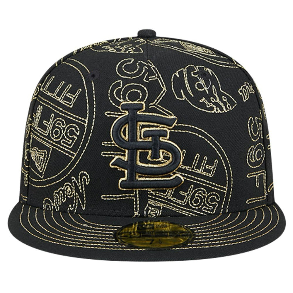 St. Louis Cardinals New Era 59FIFTY Day Allover Fitted Hat | MLB For sale