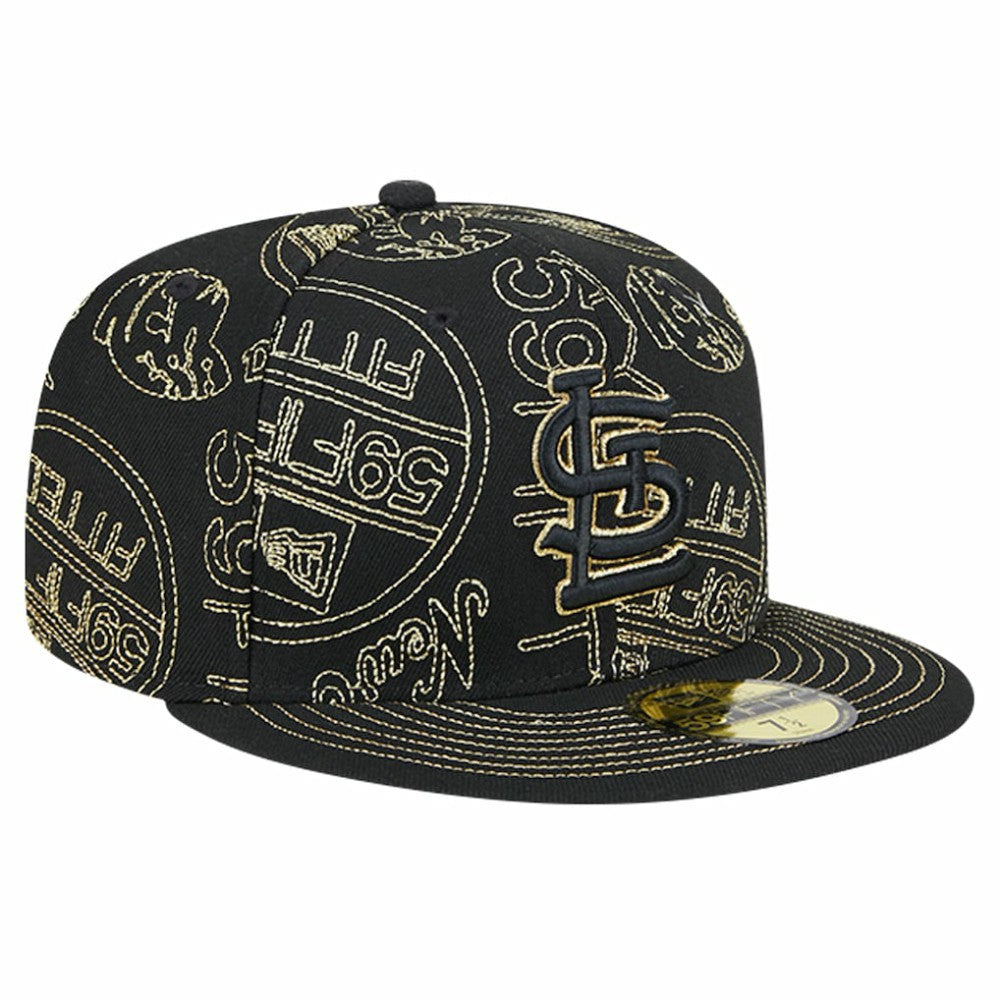 St. Louis Cardinals New Era 59FIFTY Day Allover Fitted Hat | MLB For sale