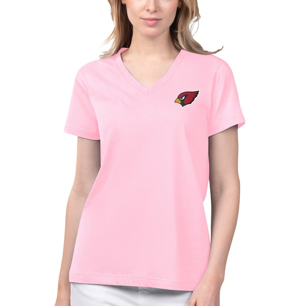 Arizona Cardinals  Margaritaville Women's Game Time V-Neck T-Shirt