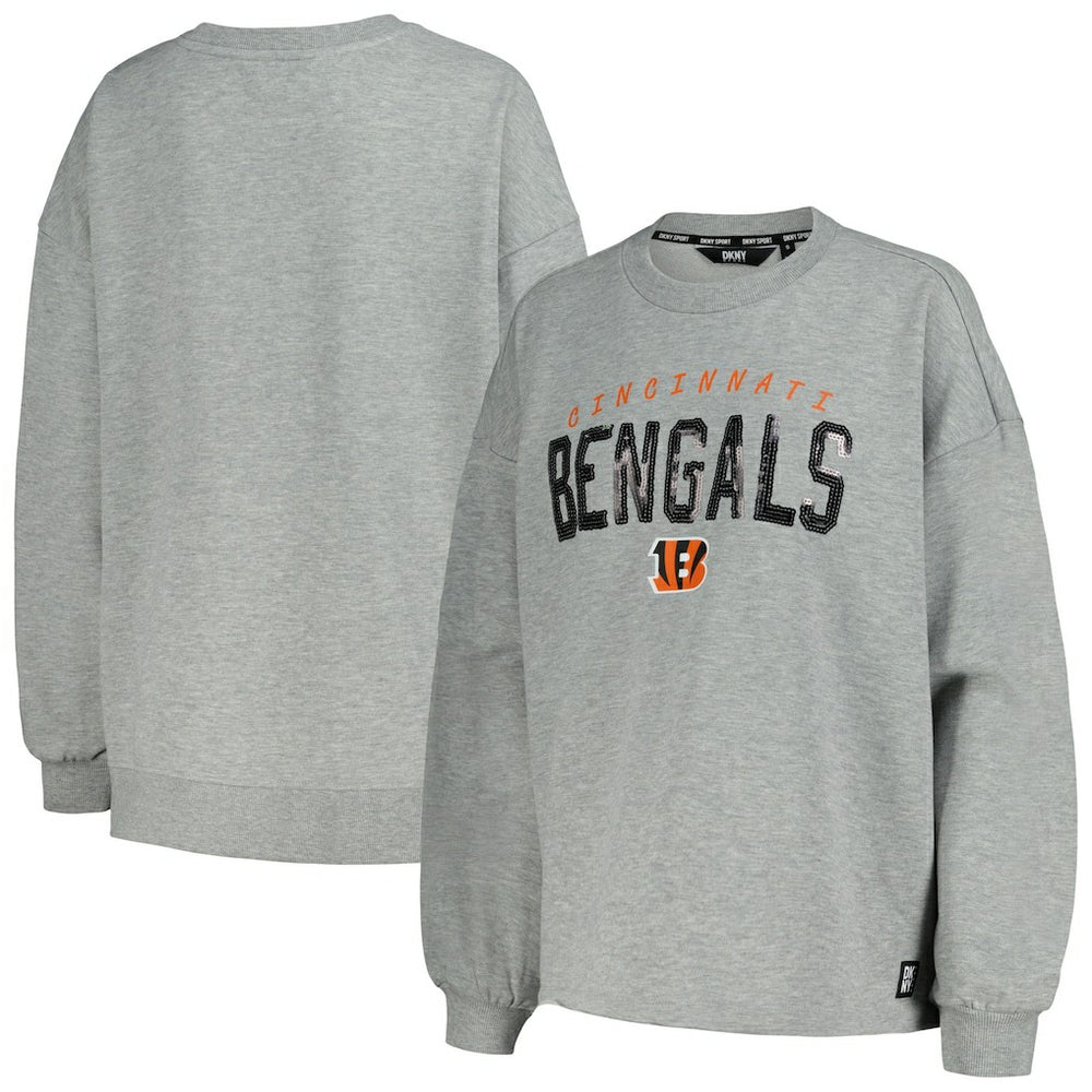 Cincinnati Bengals  DKNY Sport Women's Penelope Pullover Sweatshirt