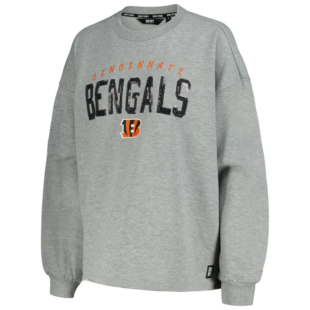 Cincinnati Bengals  DKNY Sport Women's Penelope Pullover Sweatshirt