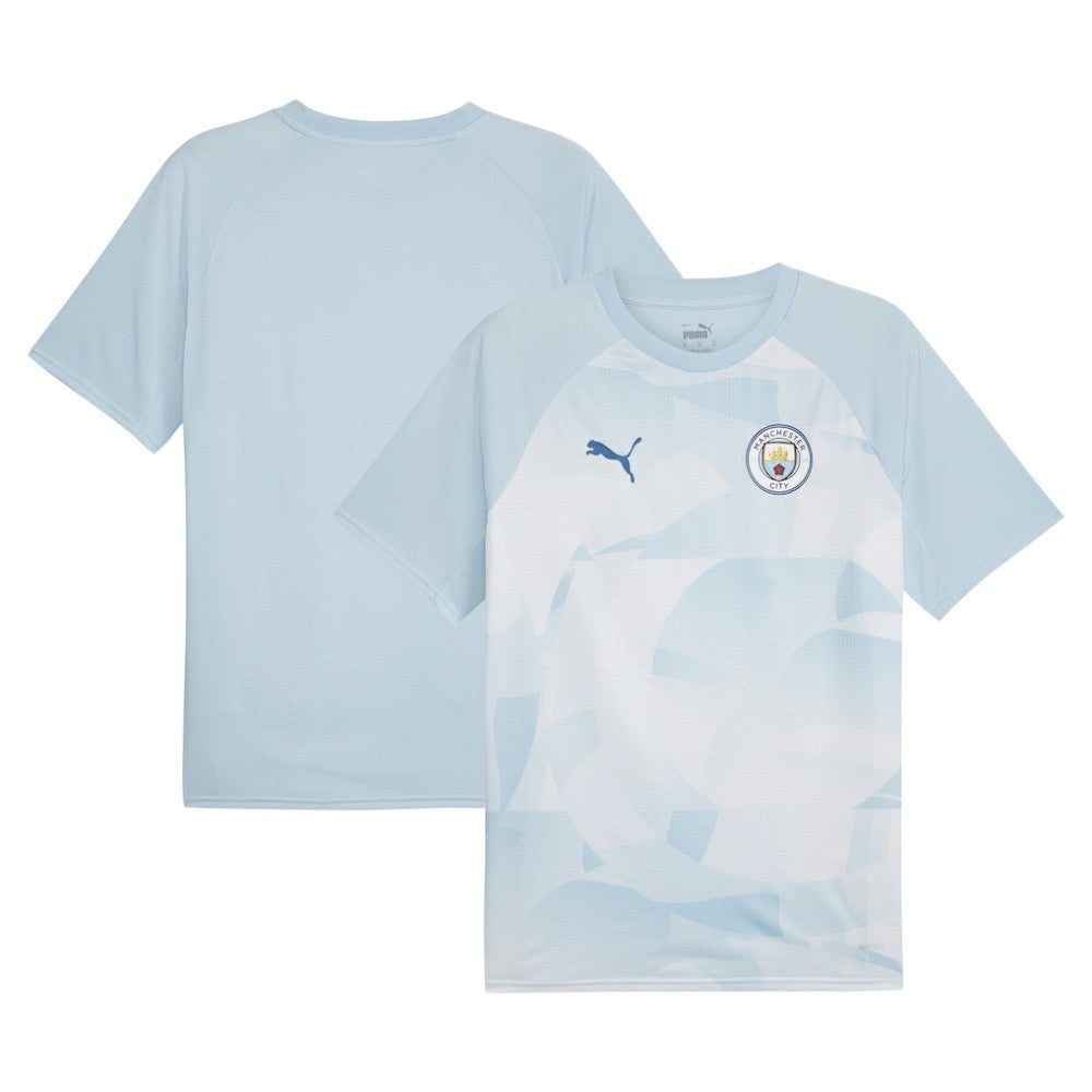Manchester City 2023/24 Pre-Match Jersey Silver - Puma