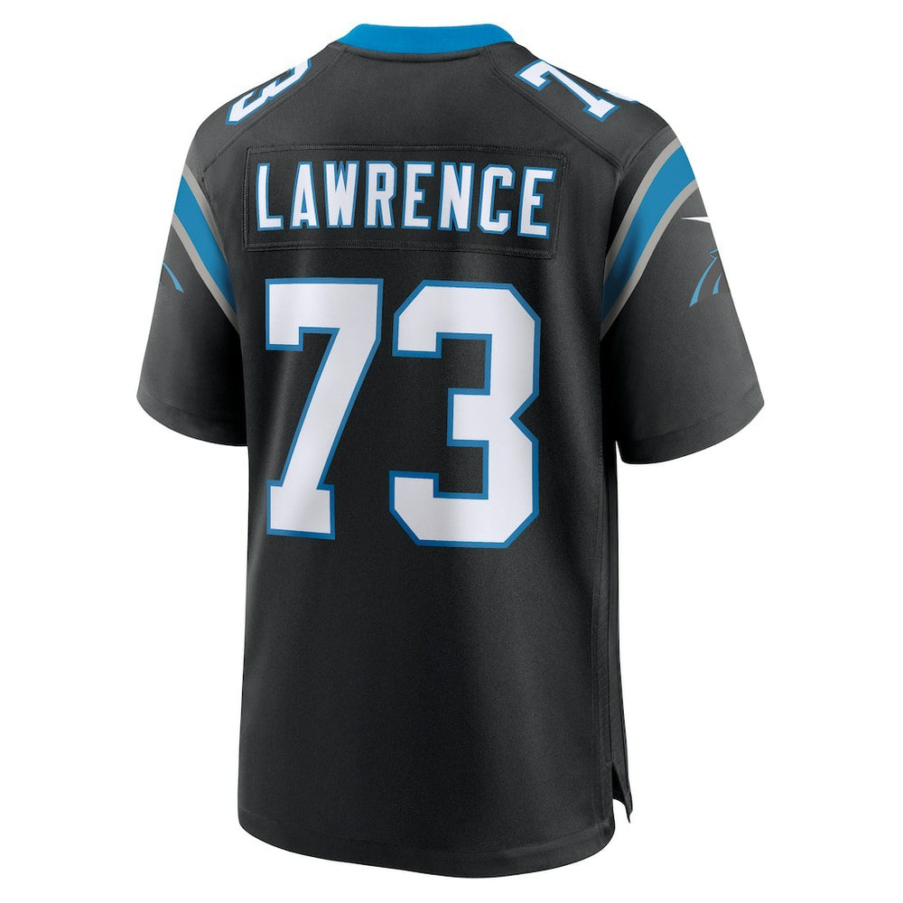 Carolina Panthers Nike Rashard Lawrence  Game Jersey
