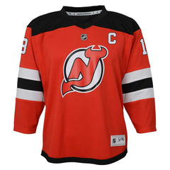 Nico Hischier New Jersey Devils Youth Captain Patch Home Replica Player Jersey Online