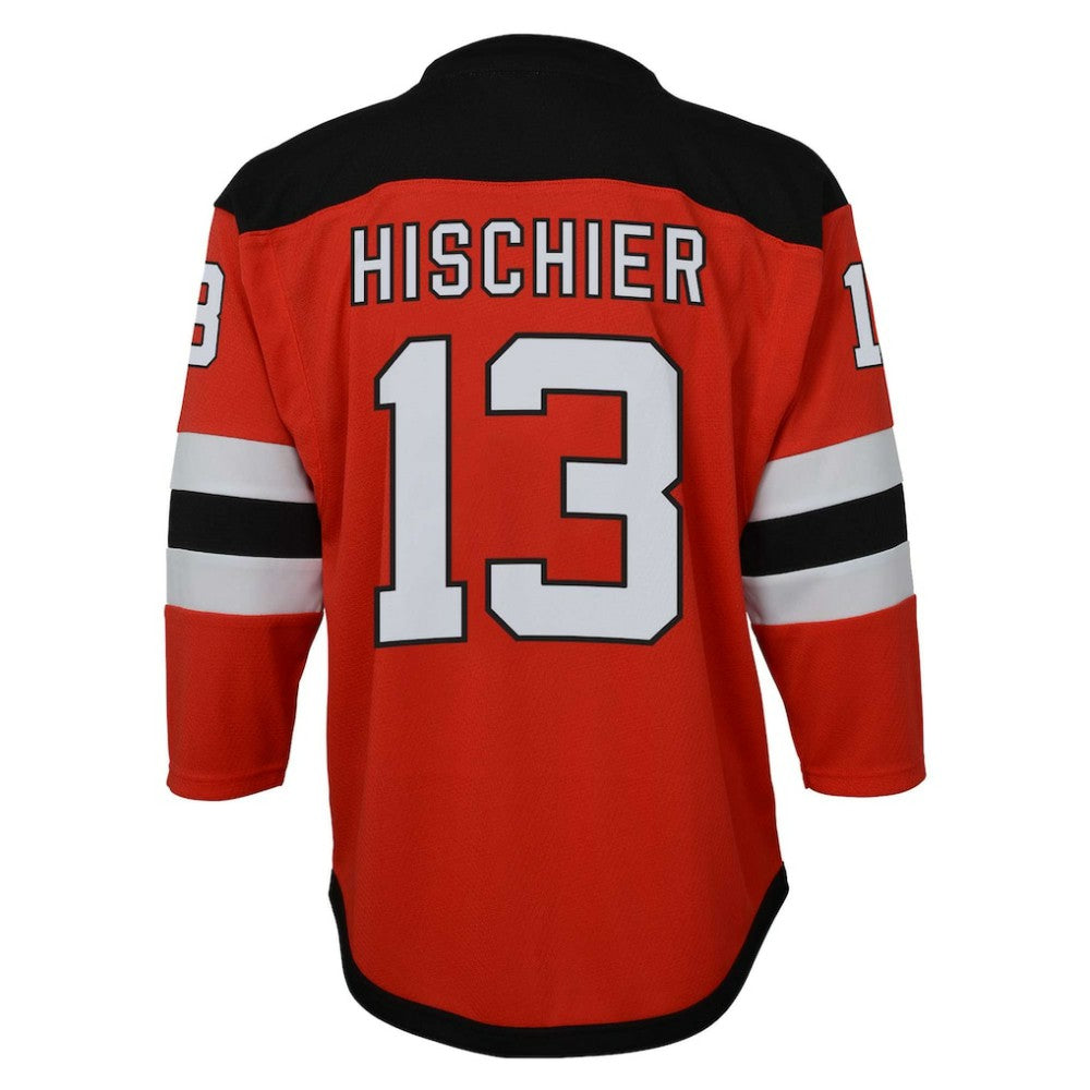Nico Hischier New Jersey Devils Youth Captain Patch Home Replica Player Jersey Online