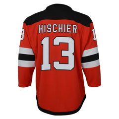 Nico Hischier New Jersey Devils Youth Captain Patch Home Replica Player Jersey Online