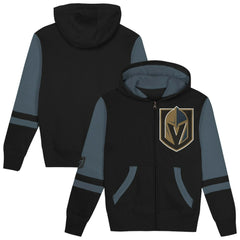 Vegas Golden Knights Preschool Face Off Full-Zip Hoodie For Sale