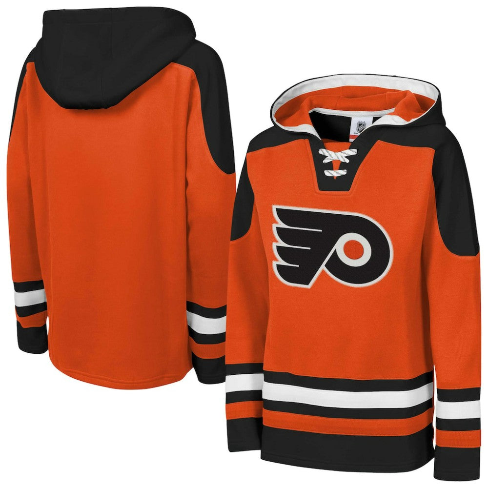 Philadelphia Flyers Youth Ageless Must Have Home V-Neck Pullover Hoodie Discount