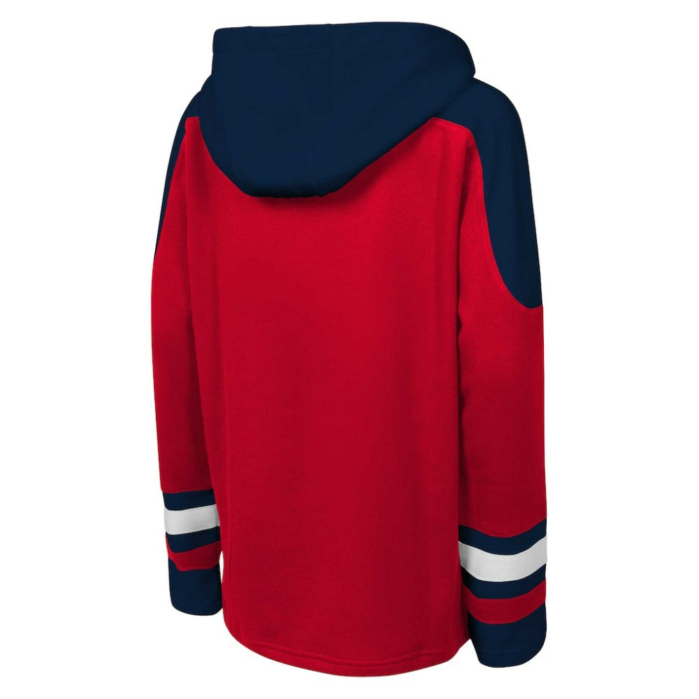 Washington Capitals Youth Ageless Must Have Home V-Neck Pullover Hoodie Discount