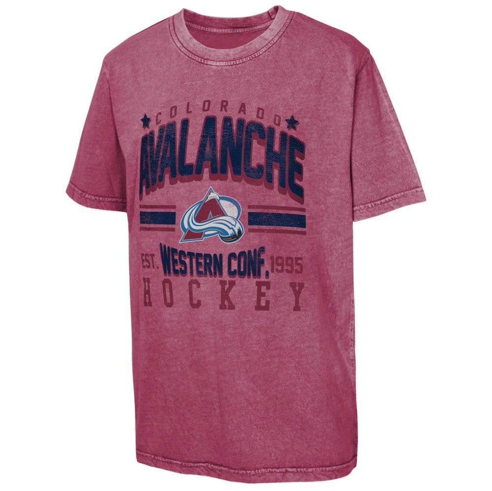 Colorado Avalanche Youth Sure Short T-Shirt For Sale