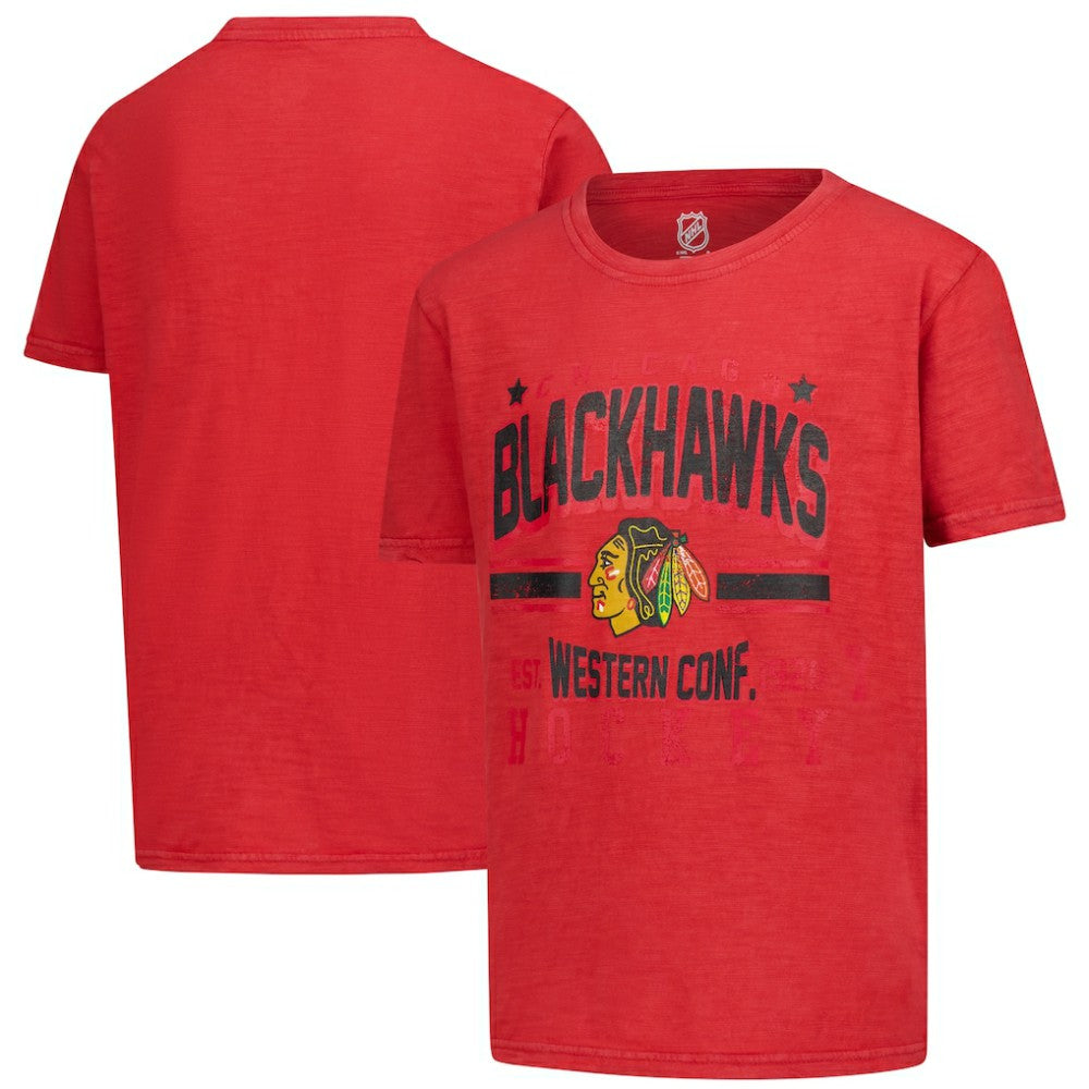 Chicago Blackhawks Youth Sure Short T-Shirt Sale