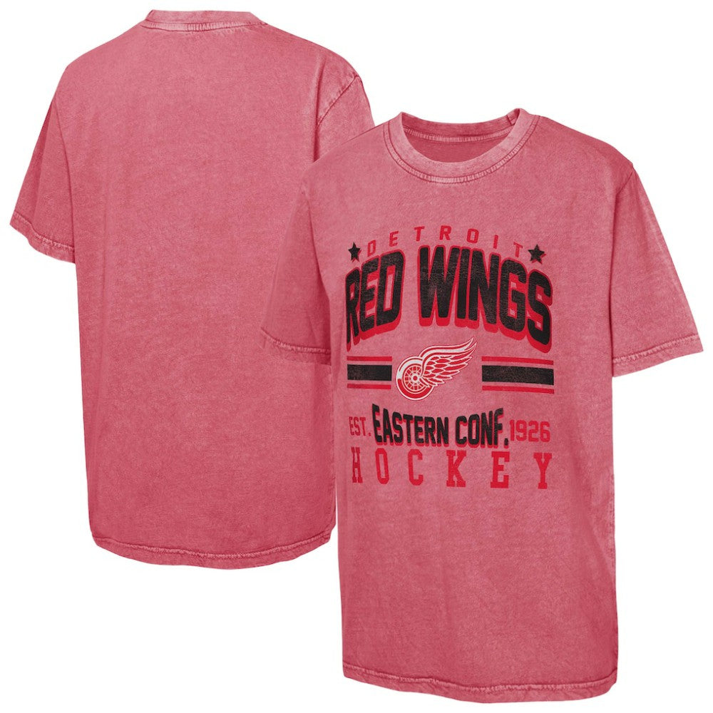 Detroit Red Wings Youth Sure Short T-Shirt Sale