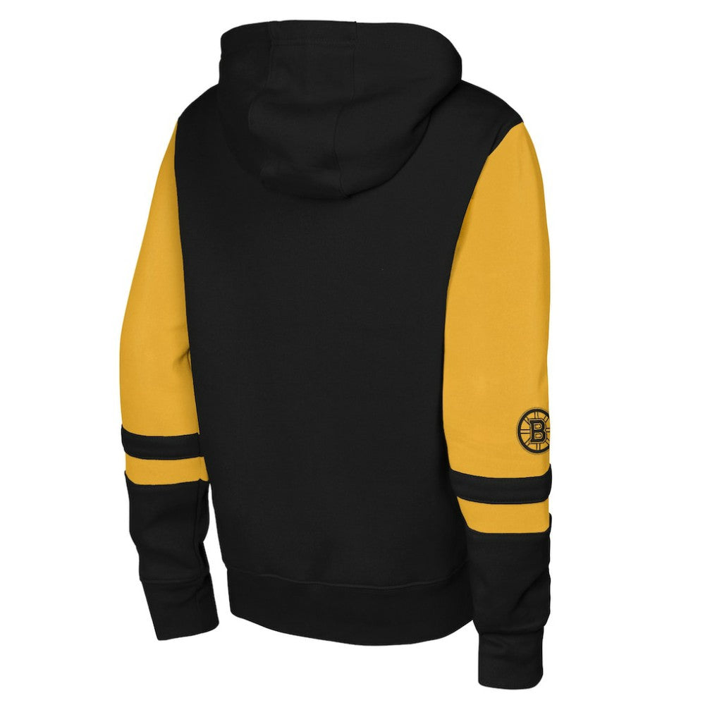 Boston Bruins Youth Face Off Full-Zip Hoodie For Sale