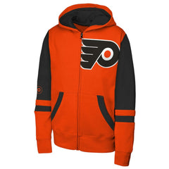 Philadelphia Flyers Youth Face Off Full-Zip Hoodie Sale