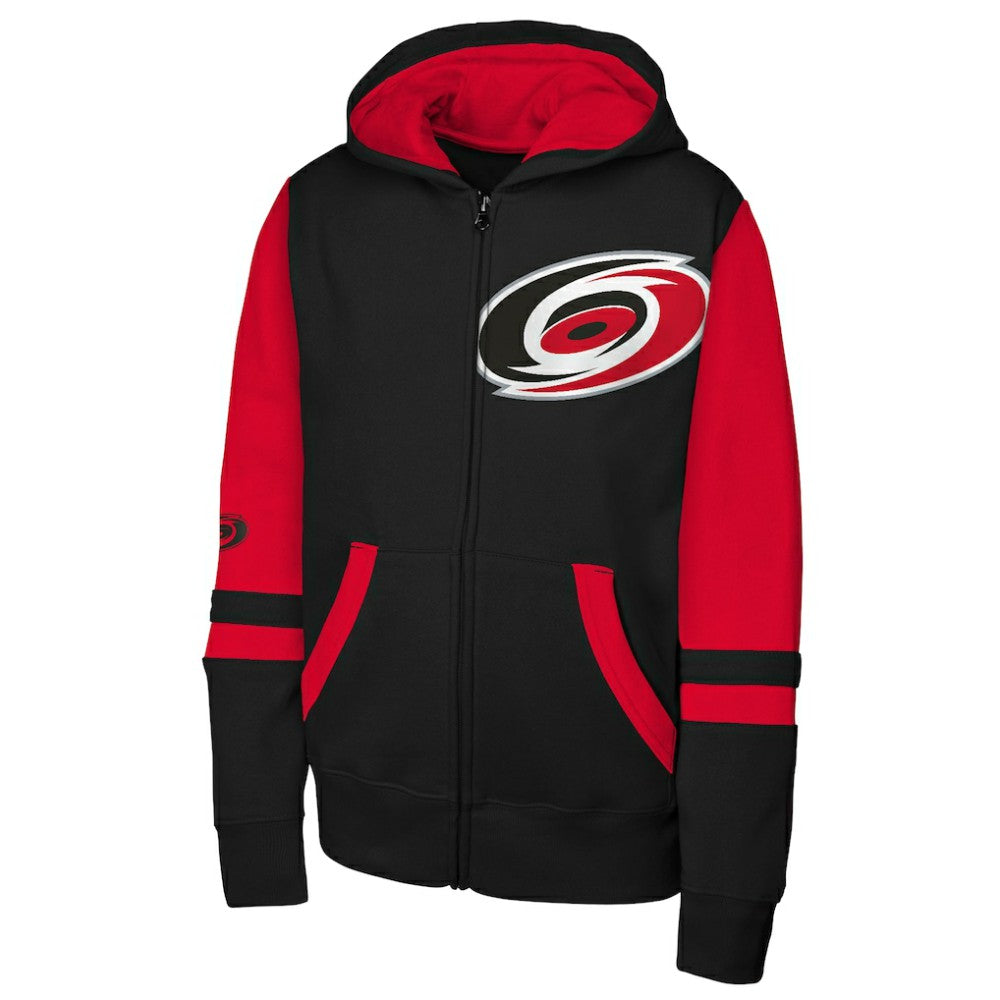 Carolina Hurricanes Youth Face Off Full-Zip Hoodie Sale